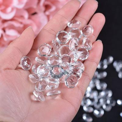 China Europe Lot 100pcs 14mm Loose Crystal Clear Cheap Diamond K9 Shine Embellishment for sale