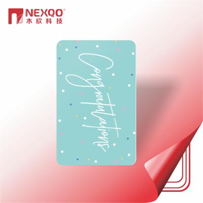 China Custom Colored Printed Plastic Gift Voucher PVC CR80 Card Gift Certificates for sale