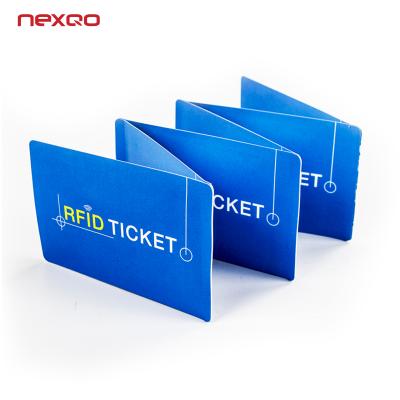 China P.-V. good quality rfid rfid continuous paper ticket mass transit invariant for sale