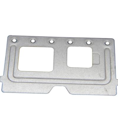 China Machine etc. customs services precision stainless steel aluminum metal holding plate stamping products metal parts for sale