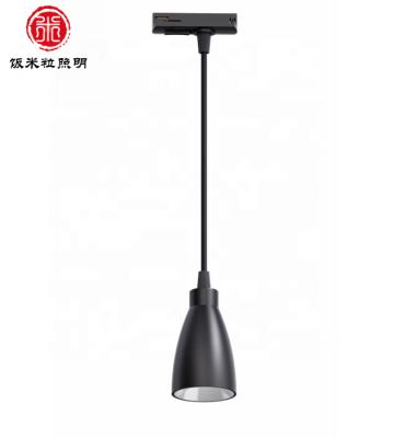 China Aluminum Track Lights GU10 Minimalist 1meter Aluminum Pendant Plastic Wire Trims Max12W Indoor Light for sale