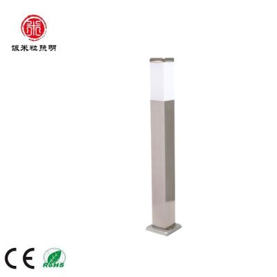 China E27 MAX35W IP44 Class1 Modern High Quality Middle Terminals Stainless Steel Opal Diffuser AC100-240V H650/Head 80*80/Base 125*125mm for sale