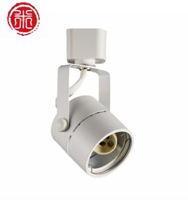 China Modern Adjustable High Quality Iron 360 Anglen GU10 Track Light Commercial Household Lights for sale