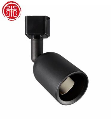 China Modern plastic fashion max35W PC GU10 plastic track light adjustable diameter 58mm lamp for sale