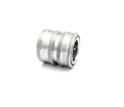 China Hose Stainless Steel Quick Coupler Garden Hose Fitting Quick Connector for sale