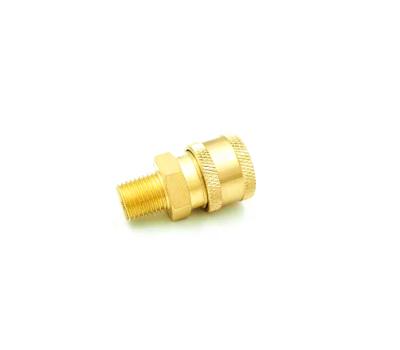 China Accessory For High Pressure Male Brass Car Wash Quick Coupler Fit Joint 1/2