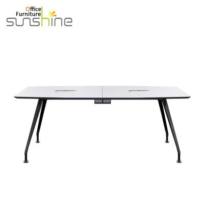 China China Guangzhou Manufacture 2019 Modern Large Folding Conference Table Room Meeting Table for sale