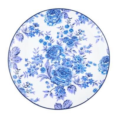 China Viable Chunyu Customs Fine Charger Dishes Shatter Proof Dinnerware Wedding Ceramic Dishes for sale