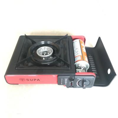 China Hot Sale Camping Stainless Steel Portable Gas Cassette Stove Double Appliances Outdoor Use for sale