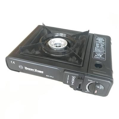 China Portable Stainless Steel Mini Butane Stove Burner Camping Gas Stove for sale