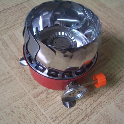 China Stainless Steel Micro Outdoor Use Boosting Knob Control Camping Gas Stove Burner for sale