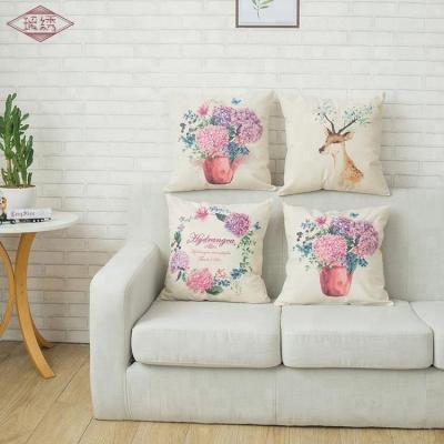 China Jacquard LongShow New Design Ribbon Embroidery Digital Printing Cushion Cover for sale