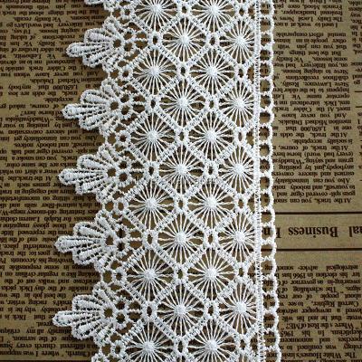 China 2020 fashion viable hot polyester lace chemical trim for wedding dress/ladies suit/tablecloth for sale