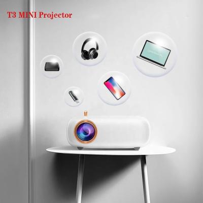 China Touyinger T3 5500 Lumens 720p1080P Movie WIFI Smart Short Projector Mini Portable Projector Home Theater Mini Beamer Proyector for sale