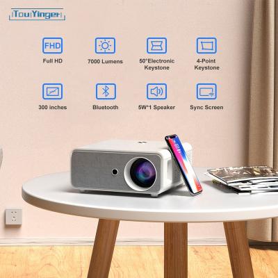 China Best Price Keystone Electronic LCD Proyector Android 300 Lumens 1080P 7000 LED Proyector Inches LCD OEM ODM Projector Beamer 4K Projectors for sale