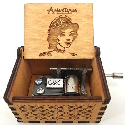 China Gift Wholesale Custom Design Anastasia Music Box Deep Crying Customer for sale