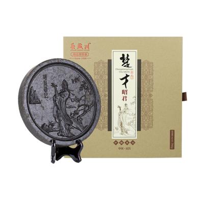 China Boxed Tea Changshengchuan Fermented Chinese Tea Gift Set Boxed Brick Black Tea for sale