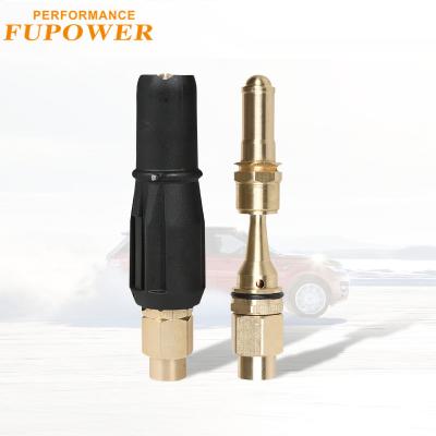 China Brass Head M22*1.5 Outer Thread Brass Foam Jet Self Service Machinery Repair Shops High Pressure Water Gun Foamer Gun for sale