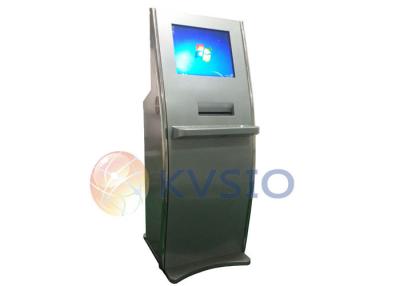 China A4 Laser Prining Free Standing Kiosk , Stand Alone Kiosk Information for sale