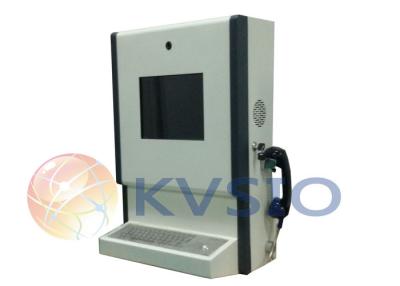 China Ticketing Countertop Kiosk , Wall Mounted Kiosk For Card Printing for sale