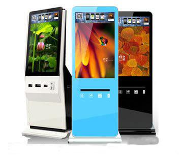 China Digital Dual screen Multifunction Self Service Photo Kiosk with bluetooth, external USB for sale