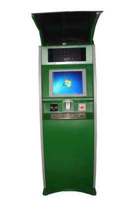 China Card Payment Outdoor Touch Screen Kiosk , Free Standing Foreign Currency Exchange for sale