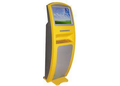 China A4 Document Printing, Infrared / Resistance, Internet Interactive Information Kiosk for sale