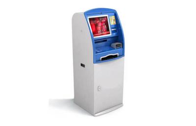 China Multi Functional Bill Payment Kiosk with Passport Reader / Card printer for sale