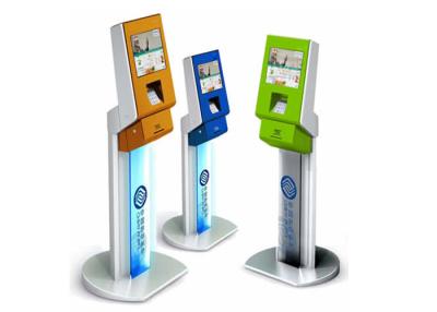 China Smart Logo print Bill payment, Retail, ordering computer Free Standing Multifunction Kiosk for sale