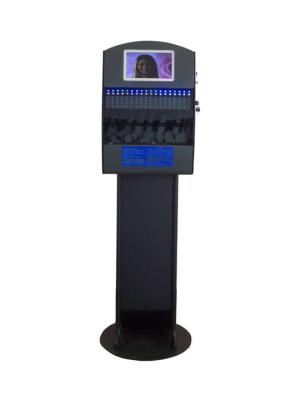 China Customized Waterproof Information Cell Phone Charging Kiosk Free Standing for sale