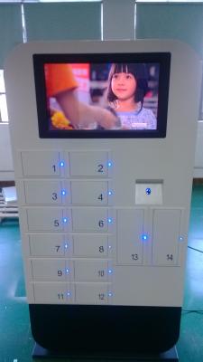 China 12-box Cell Phone Charger Stations for school , vending machine kiosk for sale