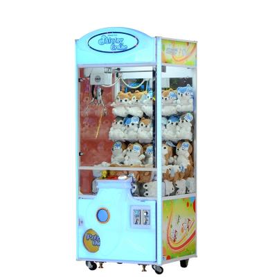 China Cheap Coin Operated Toy Vending Game Claw Crane Machine 795*840*1995(mm) for sale