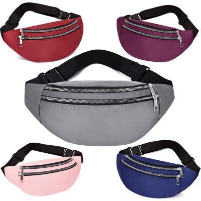 China Fashion Casual Fanny Pack Women Fashion Waist Pack Cross - Body Chest Bags Waterproof Hip Bum Bag Travel Belt Bag Sports Purse Pouch Unisex for sale