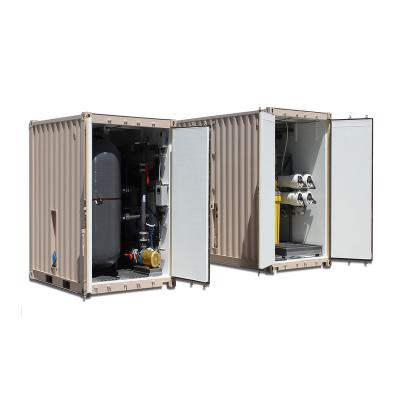 China High Efficiency High Efficiency And Energy Saving Containerized Water Treatment Plant for sale