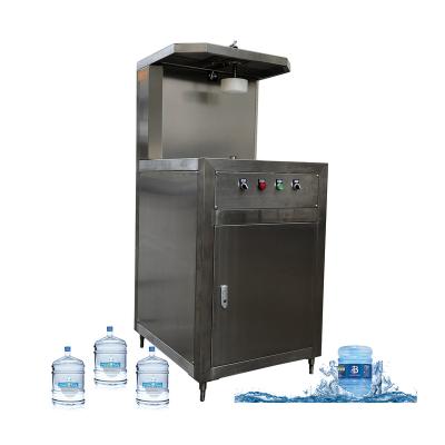 China Easy Operation 20L / 5 Gallon Semi Automatic Bottle Washing Machine Bottle Rinser for sale