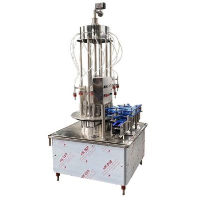 China High Efficiency Easy To Operate Fully Automatic Negative Pressure Milk Filling Machine for sale