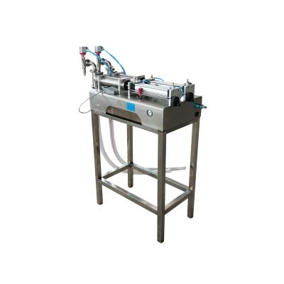 China Food Small Piston Pneumatic Liquid Filling Machine For Ointment/honey /oil /cream for sale