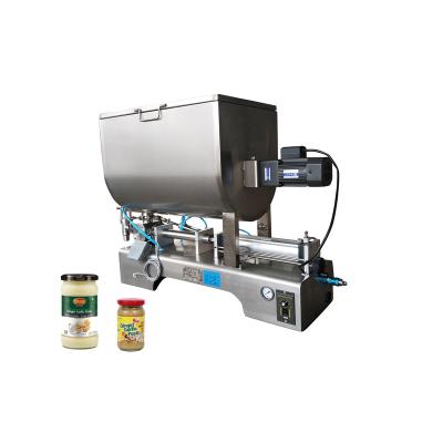 China Automatic Crushed Packer Ginger Garlic Paste Packing Machine Food Garlic Filling Machine Garlic for sale