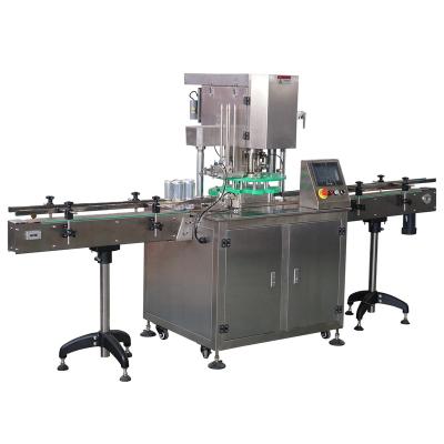 China Pet Food One Head Sealer Automatic Can Seamer For Beer Can for sale