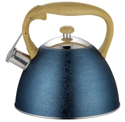 China 3.0 L Sustainable Stainless Steel Water Whistling Tea Kettle for sale