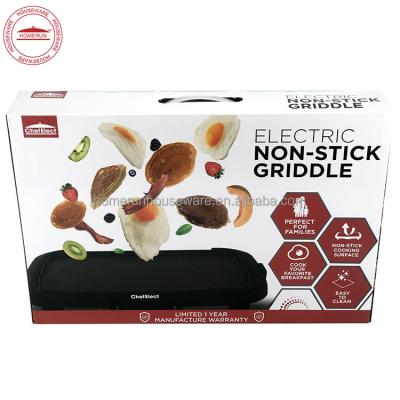 China Non Drip Removable Tray Electric Stick Griddle for sale