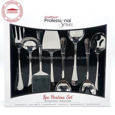 China Sustainable Hostess Set of 8 PCs Stainless Steel for sale