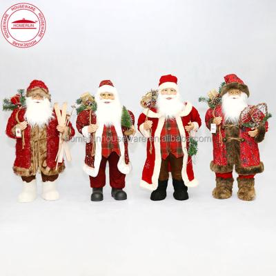 China Minimalist Stance Santa, 32 Inch Wooden Christmas Land for sale