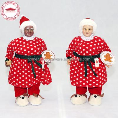 China 24 Inch Minimalist Mrs. Clause In Christmas Pajama for sale