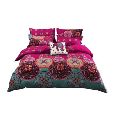 China European And American Style Home Textile 3pcs Classic Ethnic Bedding Sets Nondisposable Set for sale