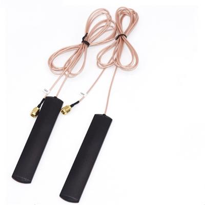 China 2.4G WIFI Extender Antenna 2.4/5.8GHz Male Connector RG178 3dbi 3maters External Dual Band Cable SMA Antenna 115*22mm for sale