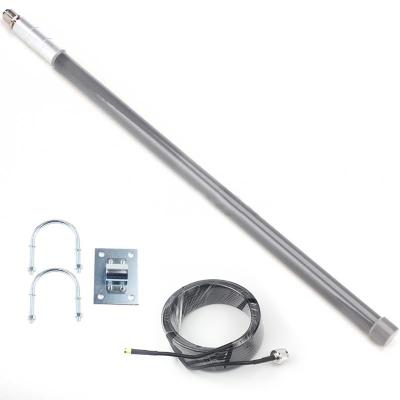 China CU Outdoor Multi Frequency Fiberglass Omni Directional Antenna for sale