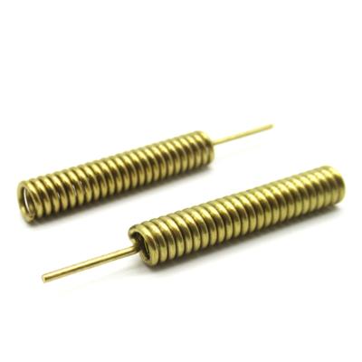 China Internal Copper Spring Antenna 350Mhz 390Mhz 315Mhz Copper Brass Antenna for sale