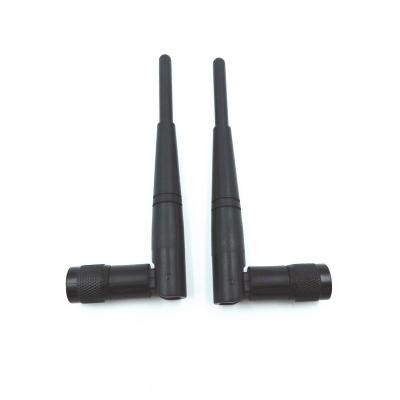 China 140mm 2.4G 3dbi Rubber Duck Whip Antenna For Router /WLAN TNC Connector Wifi Antenna Wireless Wifi Antenna for sale