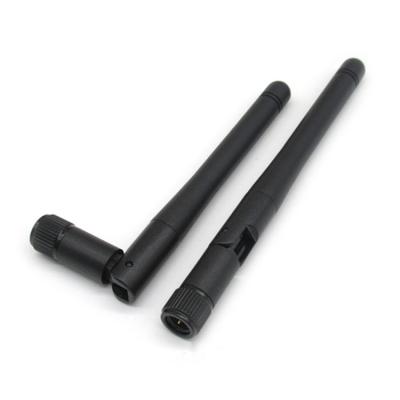 China External Antenna 2.4G 3DBI High Gain Omnidirectional Foldable Wireless WIFI Module Driving Glue Rod Antenna External Antenna for sale